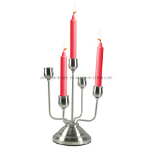 Aço inoxidável castiçal para 5 velas (se2301)